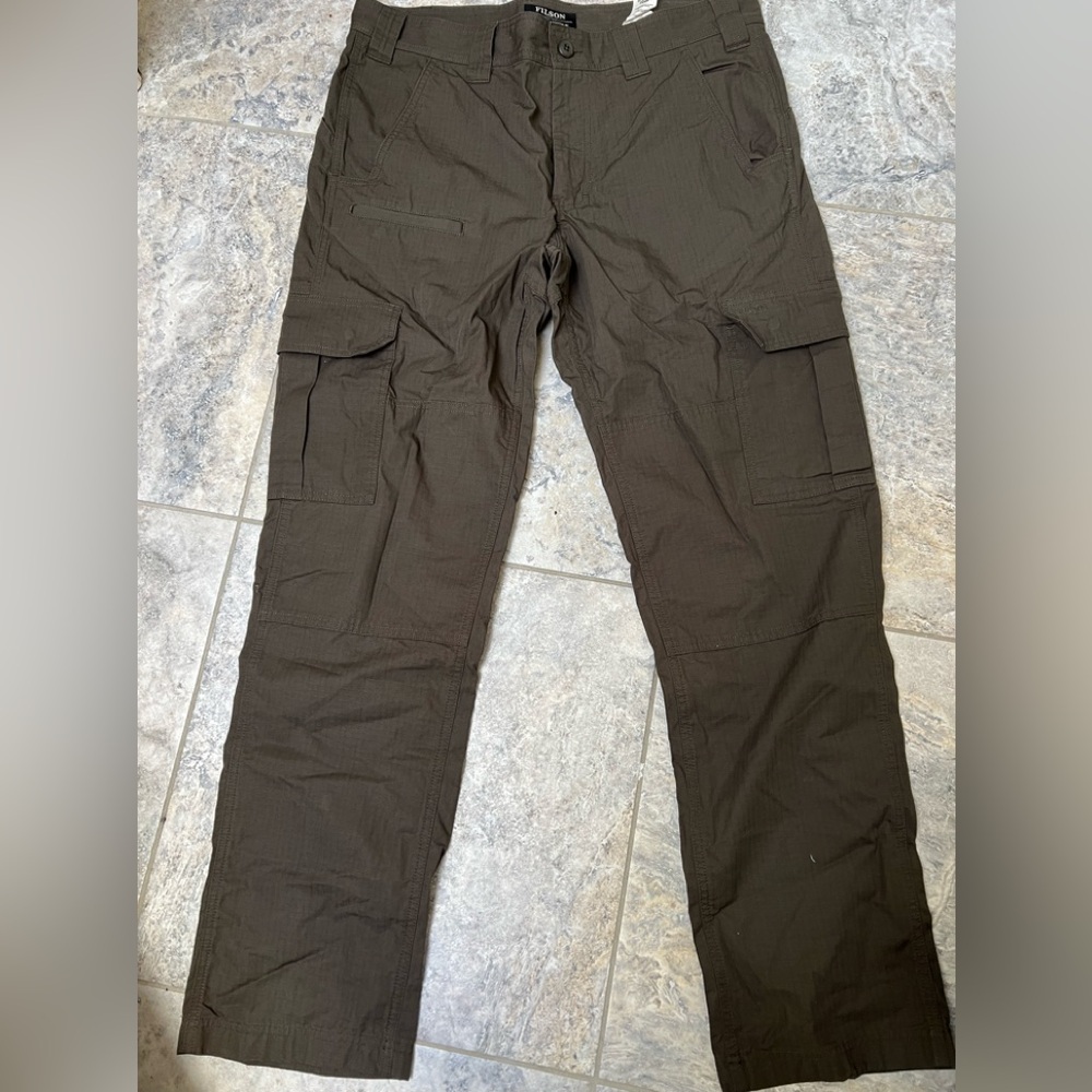 Men's Filson Brown Cargo Pants